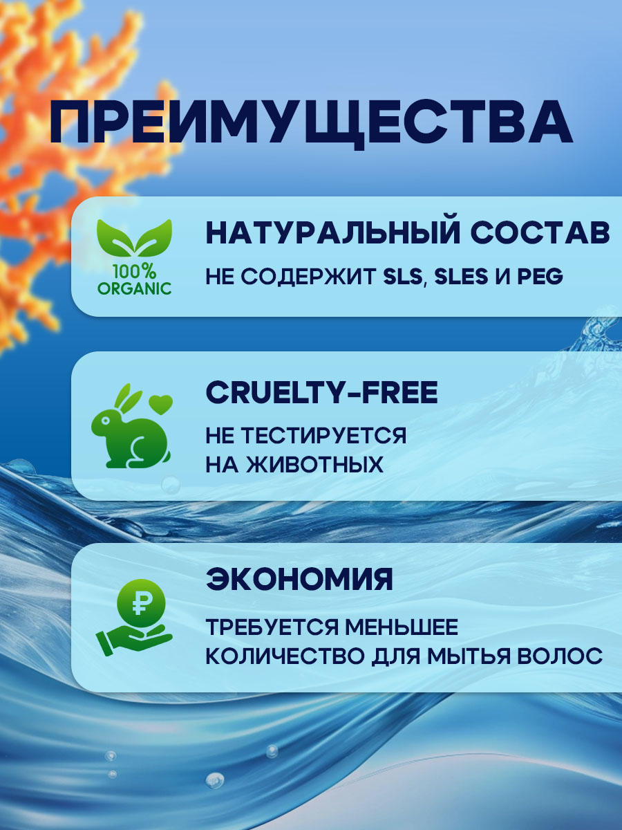 Шампунь GREENAURUM 60 мл - фото 2