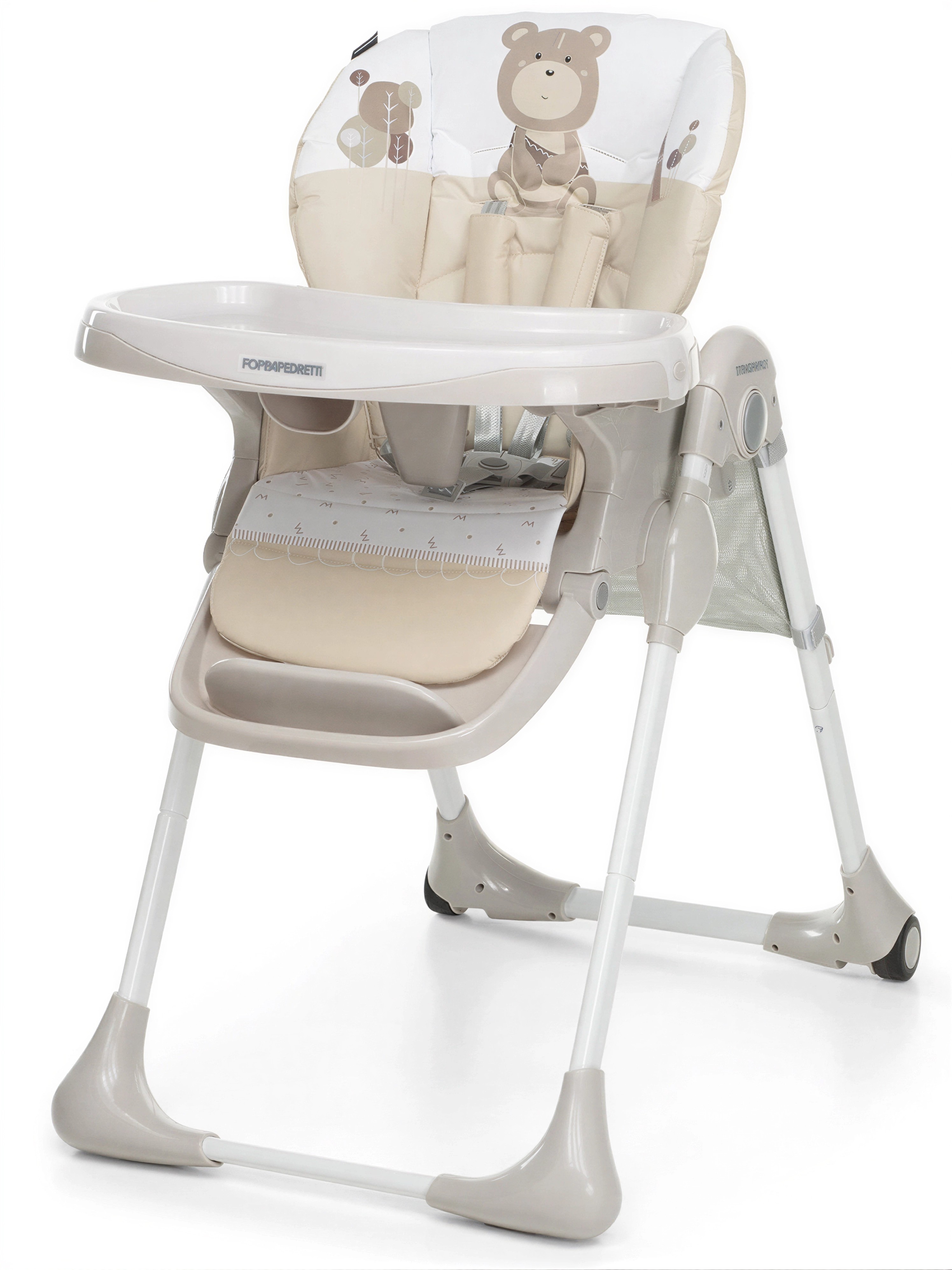 Стульчик для кормления Foppapedretti Meeting бежевый - фото 1