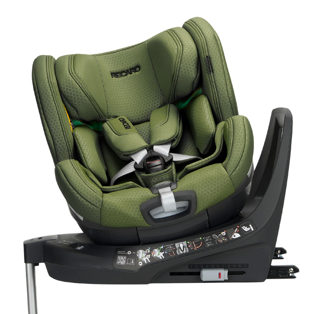 Автокресло Recaro Xenon 1 KID Isofix 0+/1/2 (0-25 кг) зеленый - фото 12