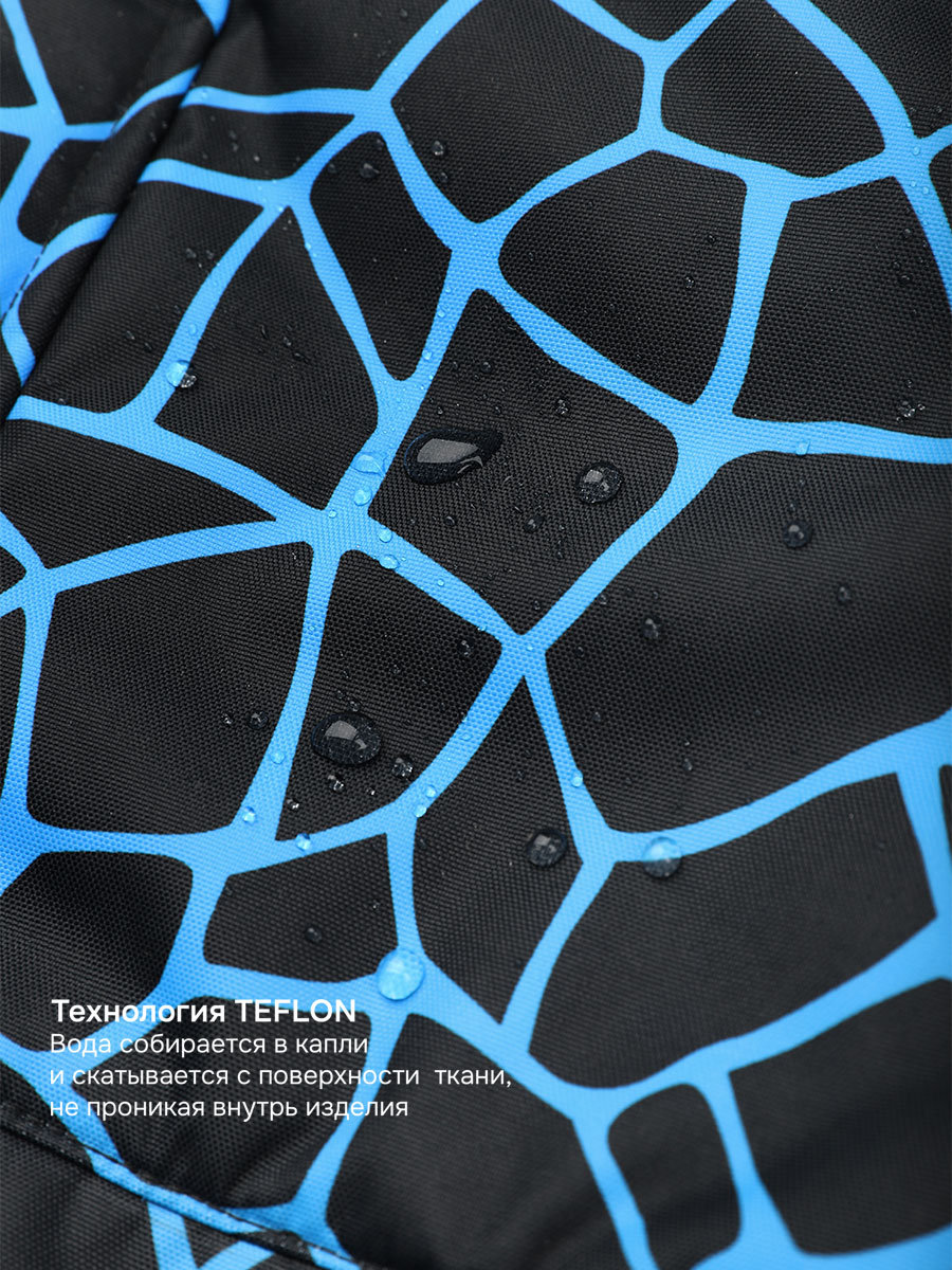 Костюм NIKASTYLE 7з3125 электрик/черный - фото 16