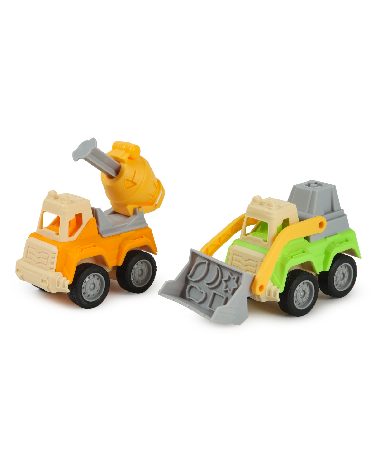 Тесто для лепки Attivio Строительные машинки 3 цв. в ассортименте - фото 3