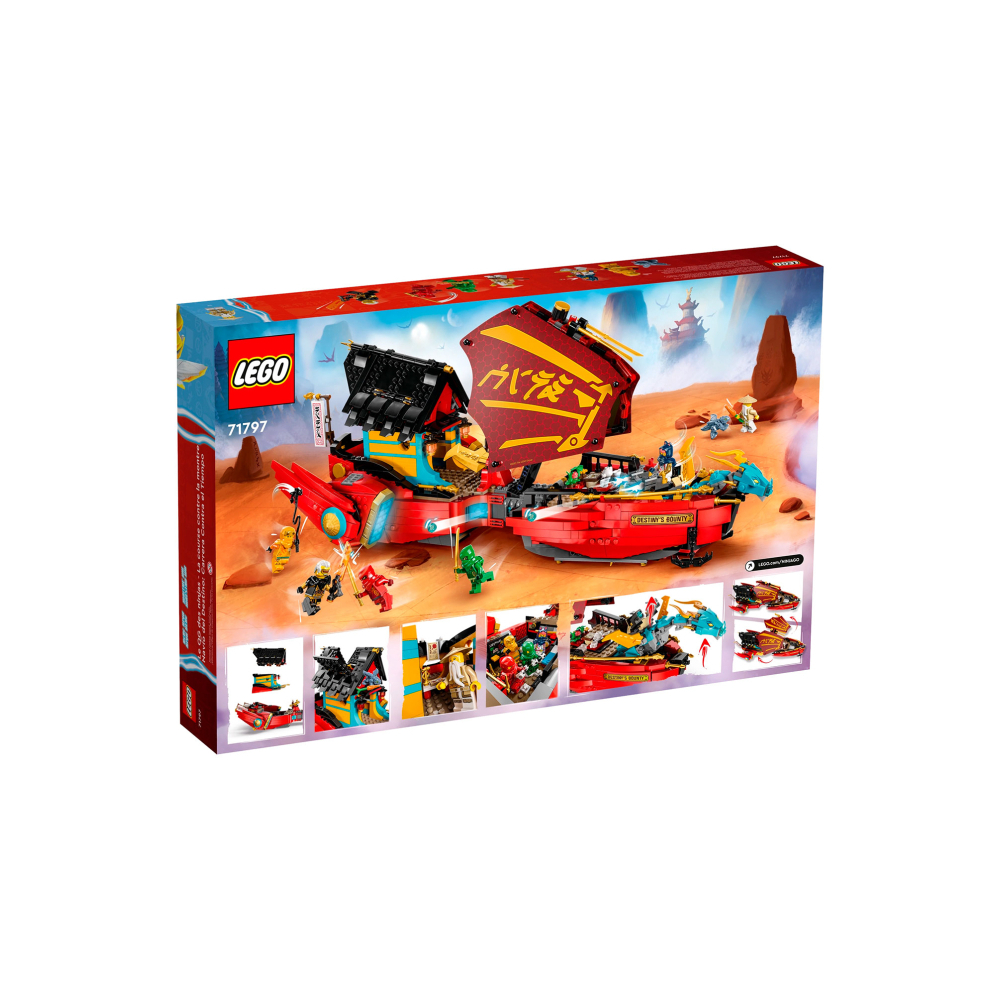 Конструктор LEGO NINJAGO Гонка со временем 71797 104 дет. - фото 2
