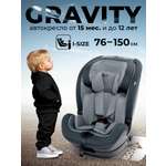 Автокресло Sweet Baby Gravity BH7613519 (О9) Grey Isofix 1/2/3 (9-36 кг) серый