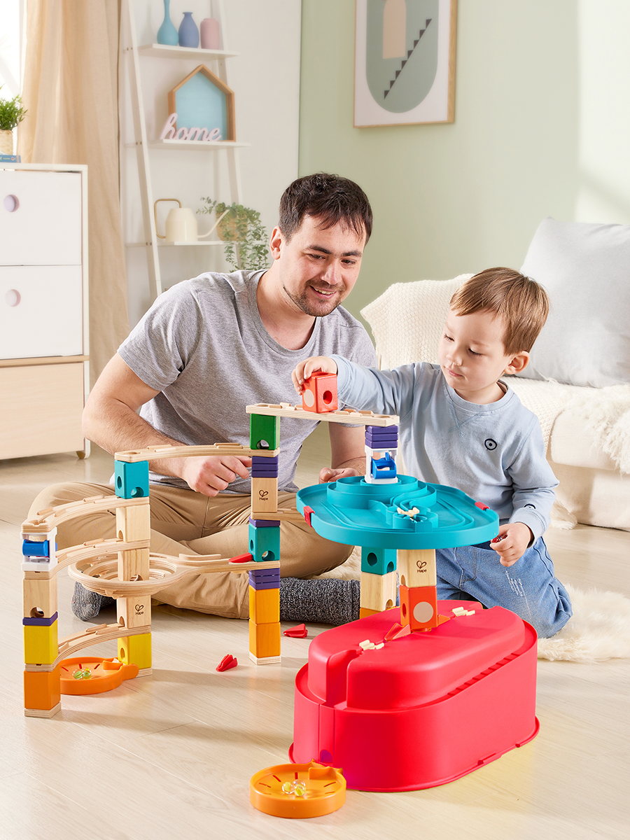 Конструктор Hape Трек 28 дет. - фото 11