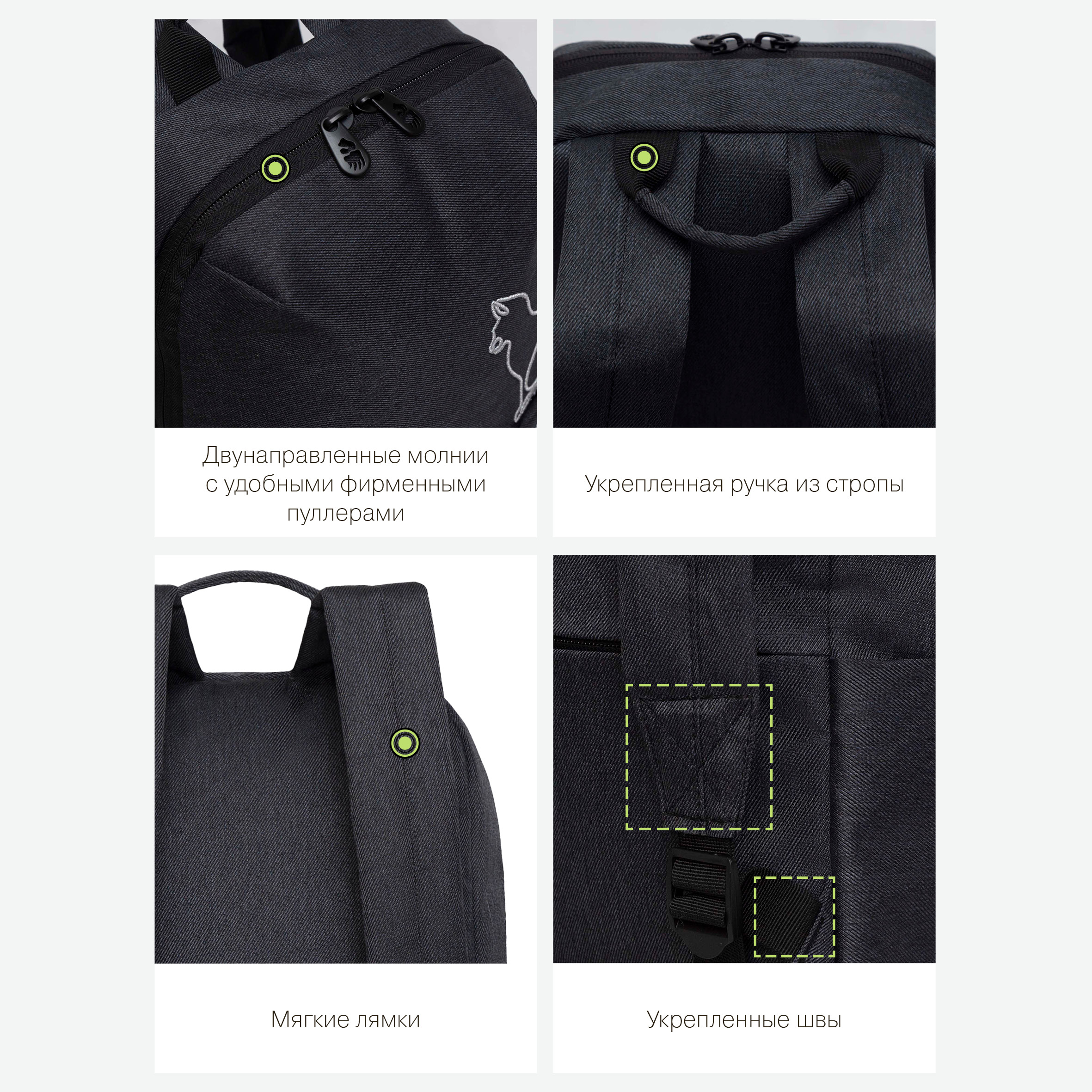 Рюкзак Grizzly для девушки - фото 9