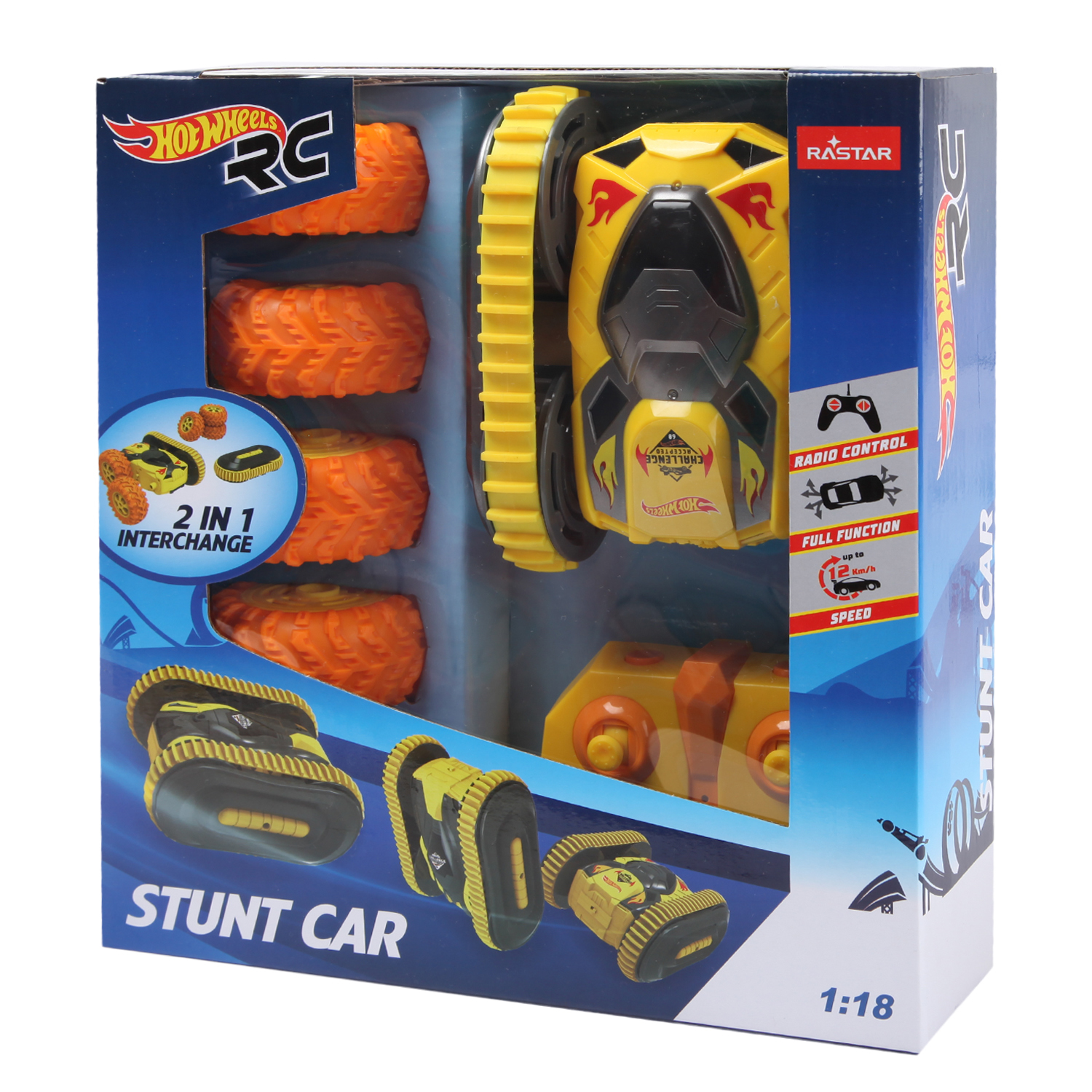 Автомобиль РУ Hot Wheels 1:16 - фото 2