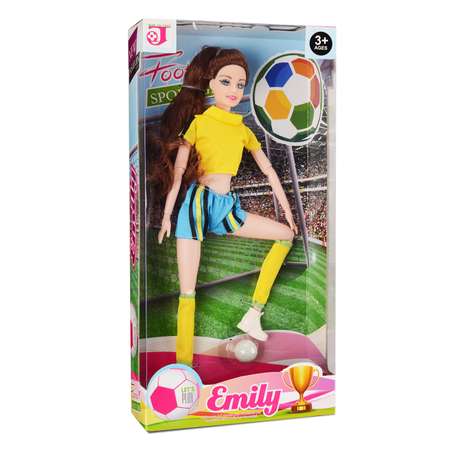 Кукла модельная QIAN JIA TOYS Футболистка
