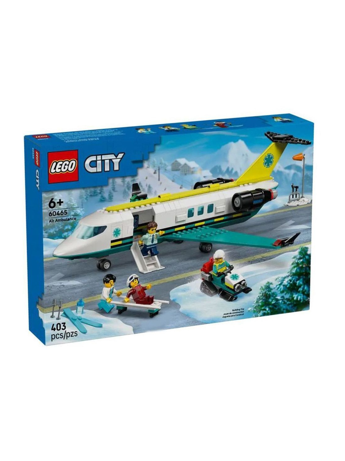 Конструктор LEGO City Самолет воздушной помощи 403 дет. - фото 1