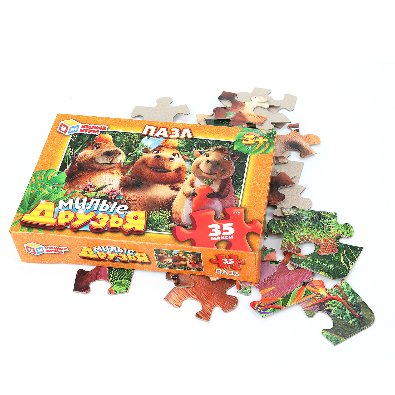 Пазл Умные игры Милые друзья классический - фото 3