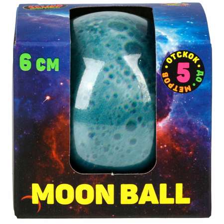 Попрыгунчик №1TOY Moon Ball космос 6см в ассортименте