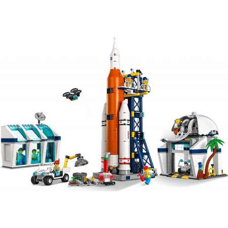 Конструктор LEGO City Space Космодром блочный