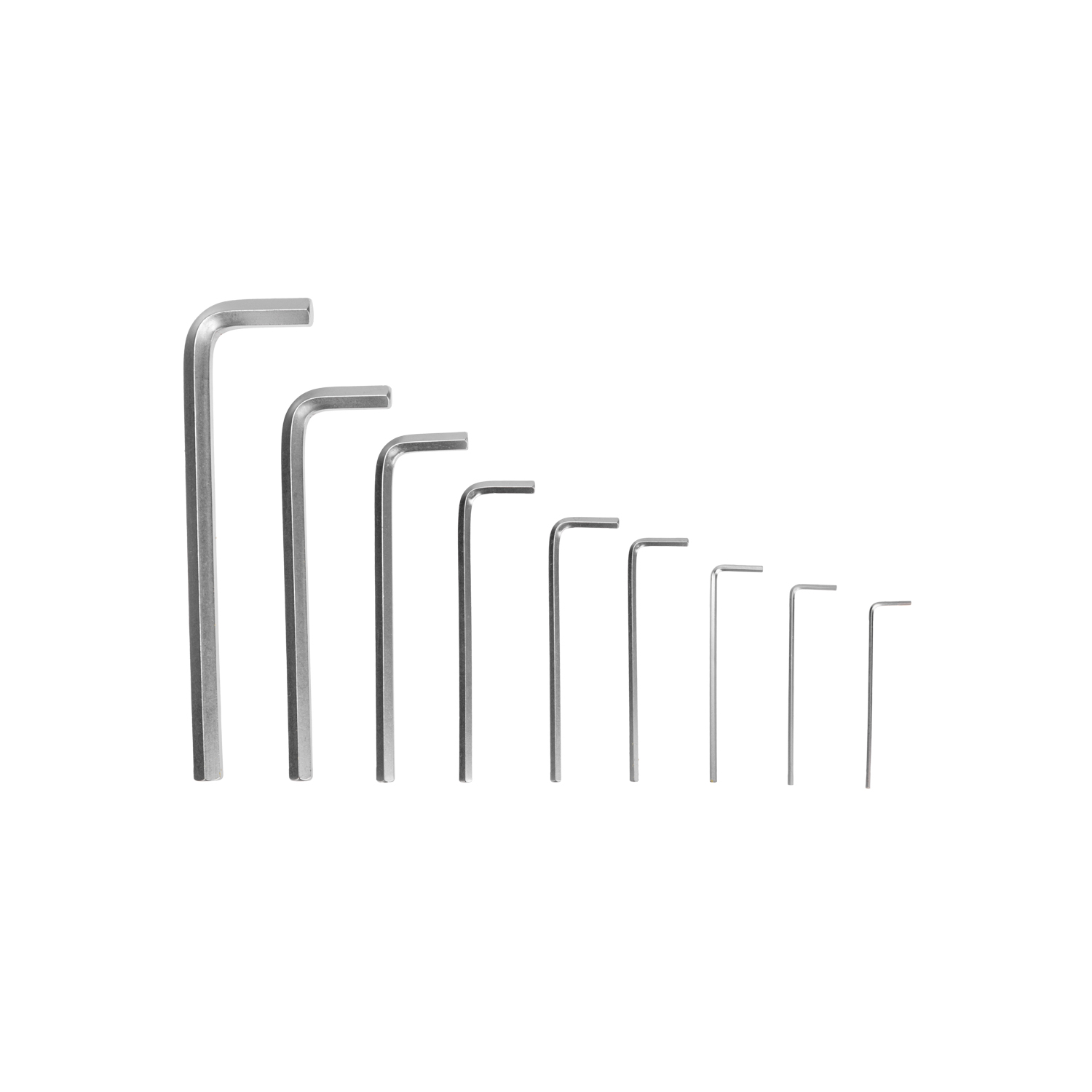 Набор ключей имбусовых Kranz Hex 2.0-12 мм 9 штук удлиненные - фото 12