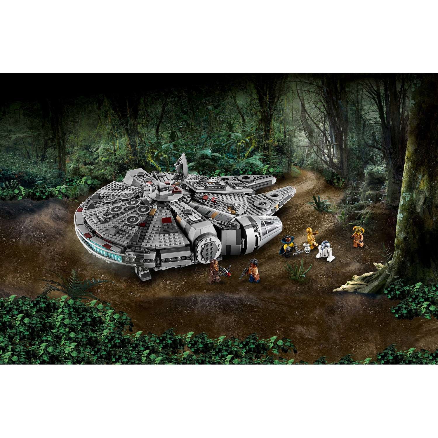 Конструктор LEGO Star Wars Episode IX Сокол Тысячелетия 1353 дет. - фото 8