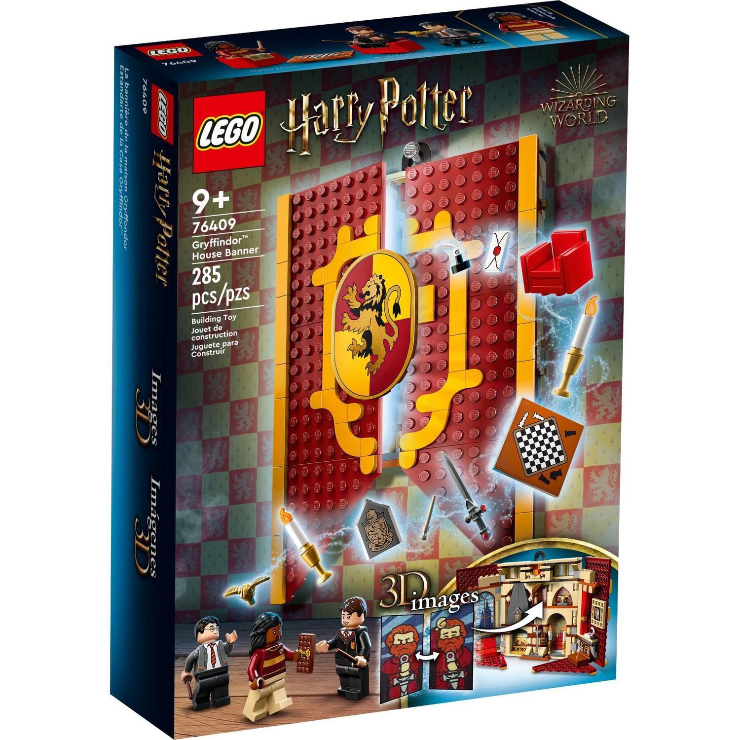 Конструктор LEGO Harry Potter Gryffindor House Banner 285 дет. - фото 1