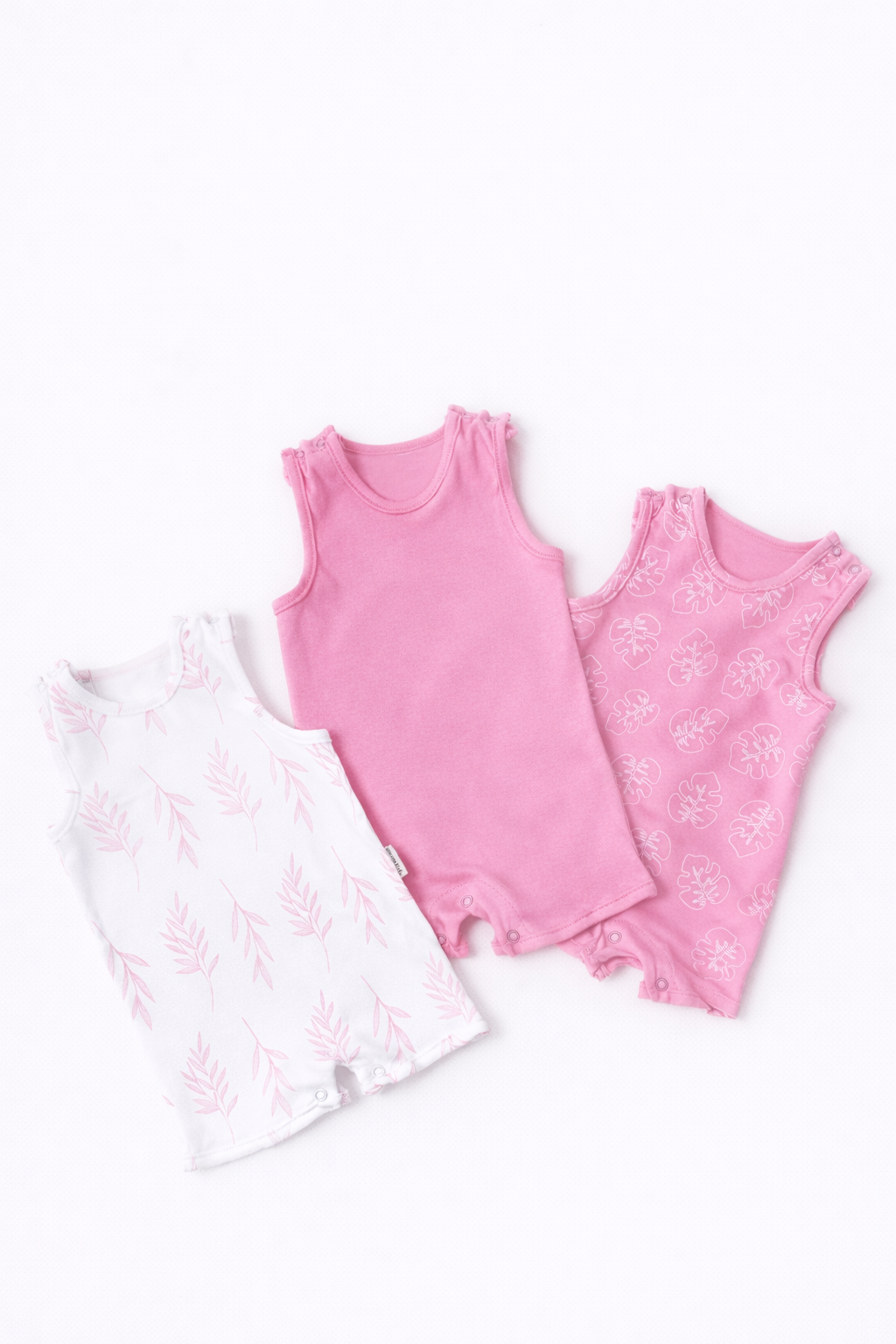 Песочник 3 шт Супер Пупс нбр/3прпе/Джордан/SK22розовыйлисточкиветочки - фото 1