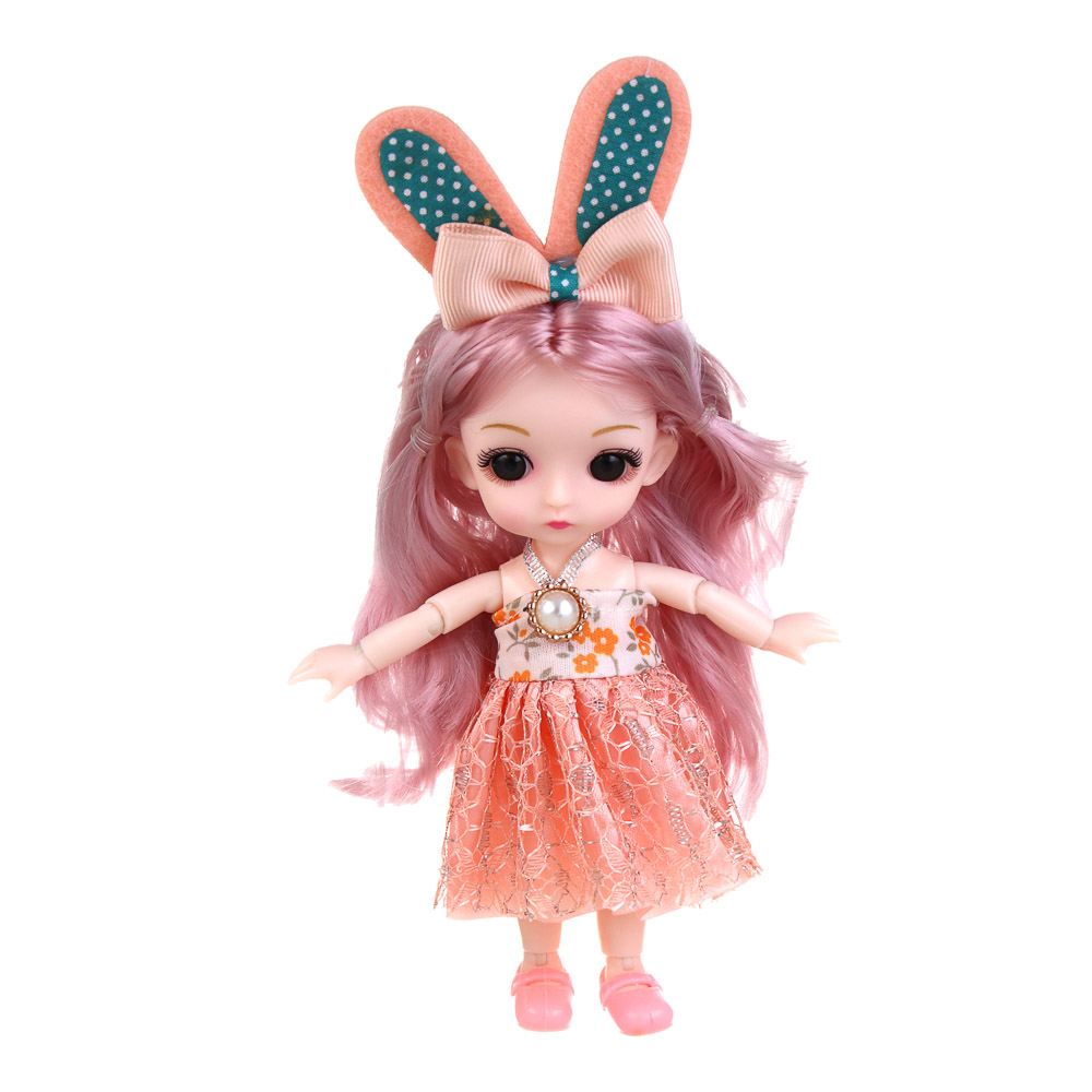 Кукла мини Игроленд с аксессуарами и питомцем 436-172 - фото 4