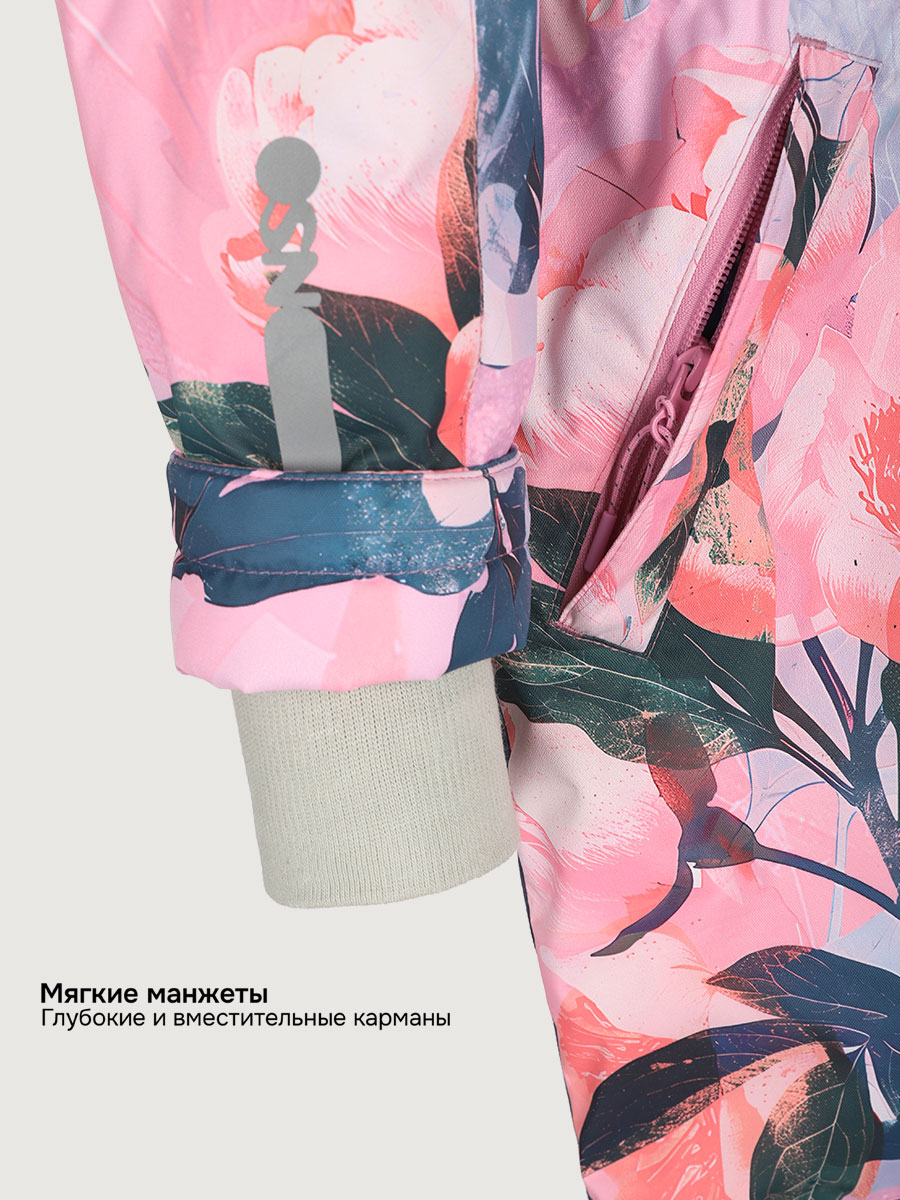 Комбинезон NIKASTYLE 8з1625 розовый/инжир - фото 14