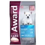Корм для щенков и беременных собак AWARD Special Care Hypo Puppy всех пород склонных к аллерги с белой рыбой сухой 2кг