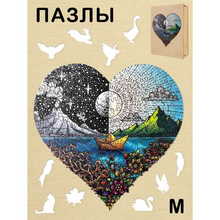 Пазл Белоснежка деревянный