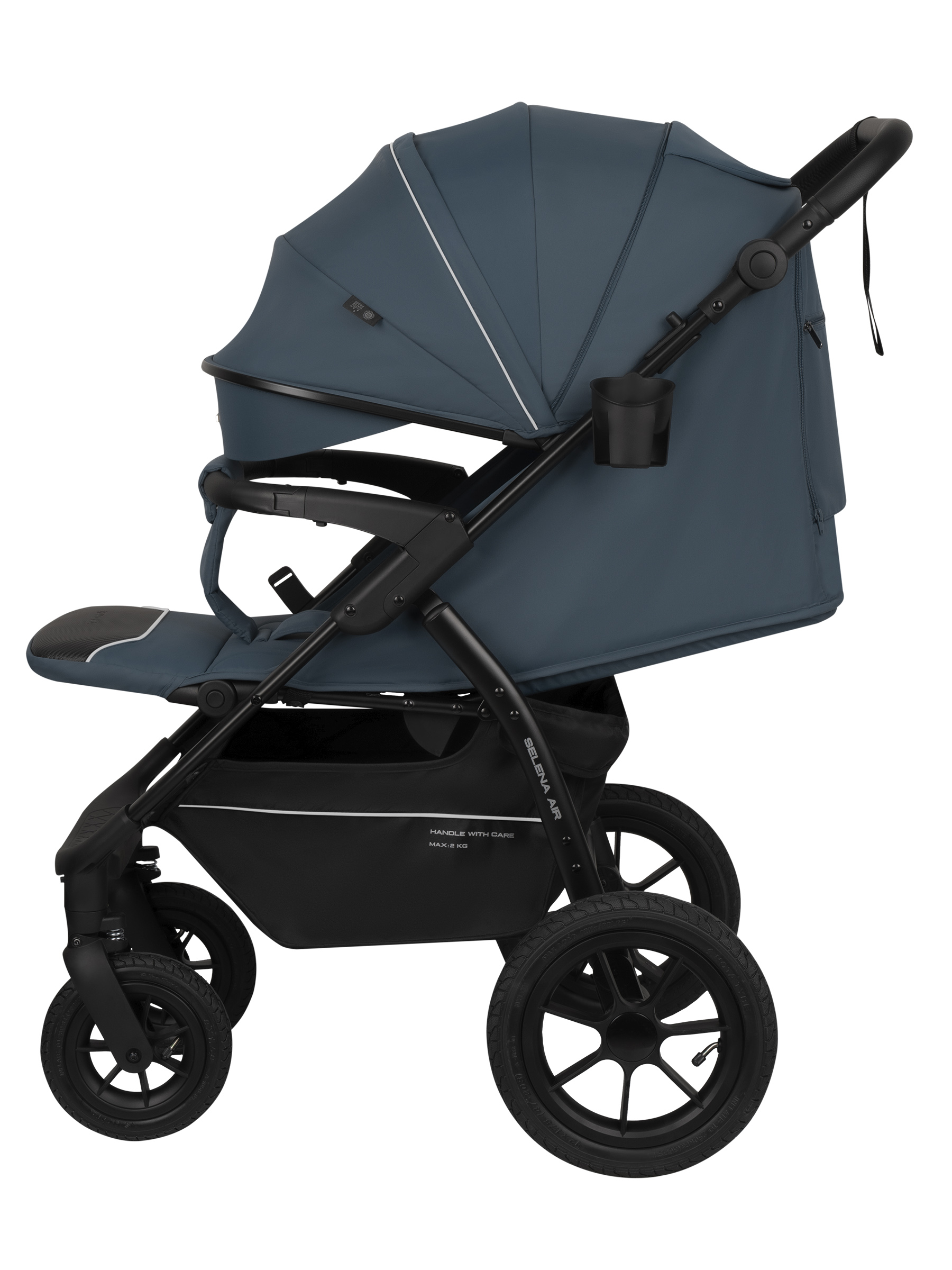 Коляска прогулочная JOVOLA Selena Air new синий - фото 8