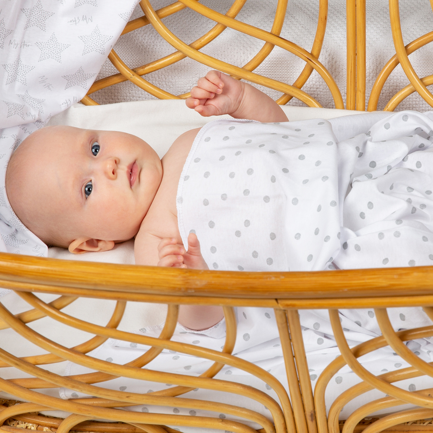 Пелёнка inlovery трикотаж 90х120 см 2 шт. - фото 14