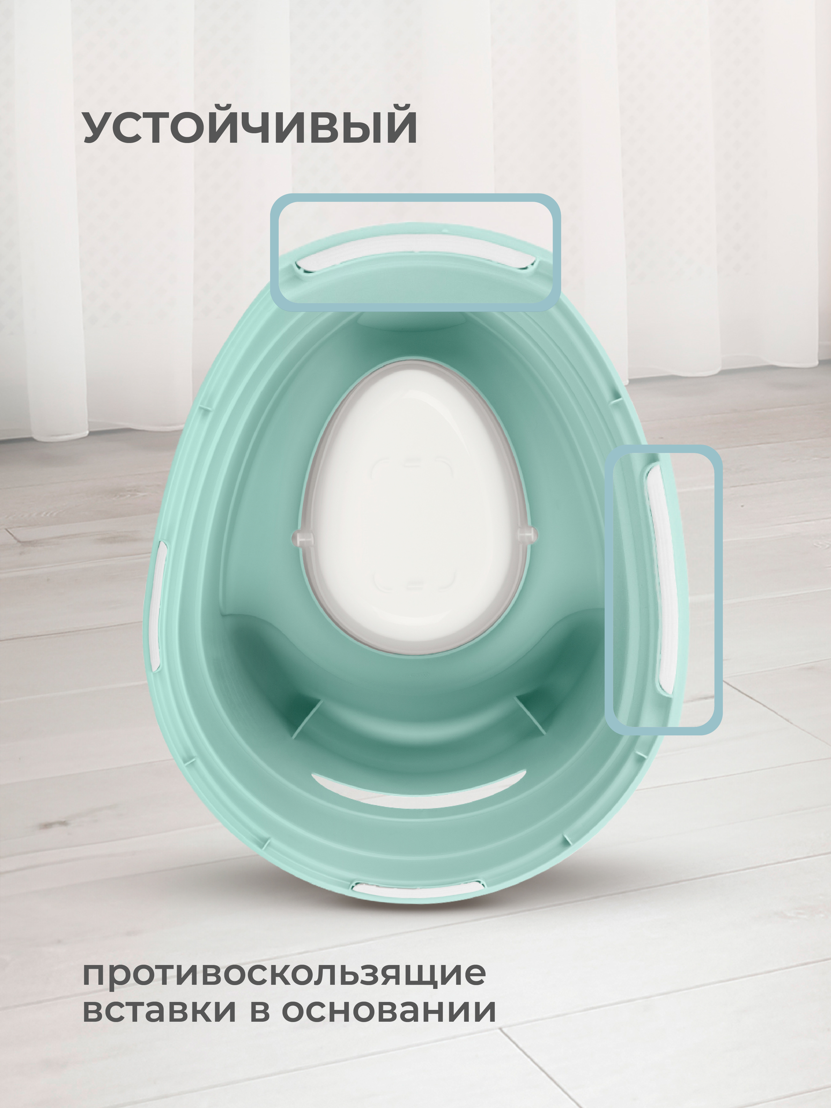 Горшок Пластишка зеленый - фото 6