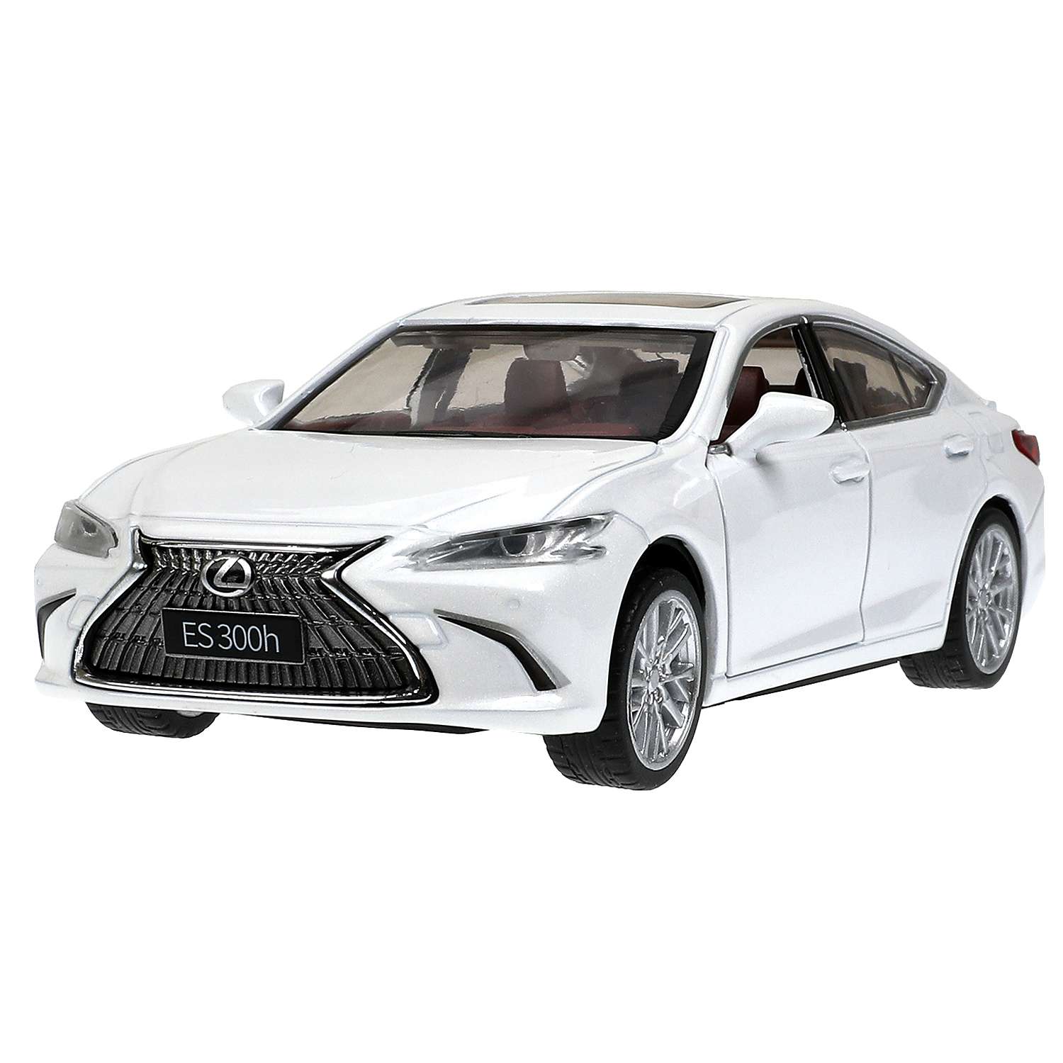 Автомобиль Технопарк Lexus ES300h 1:32 белый 380124 - фото 3