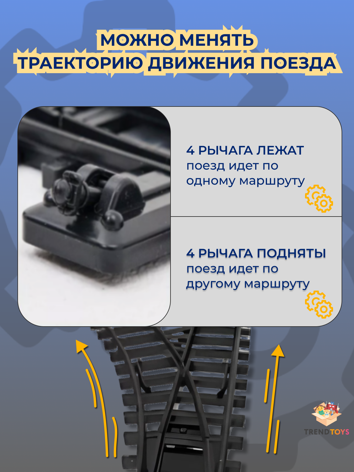 Набор железнодорожный TrendToys DNT009 - фото 3