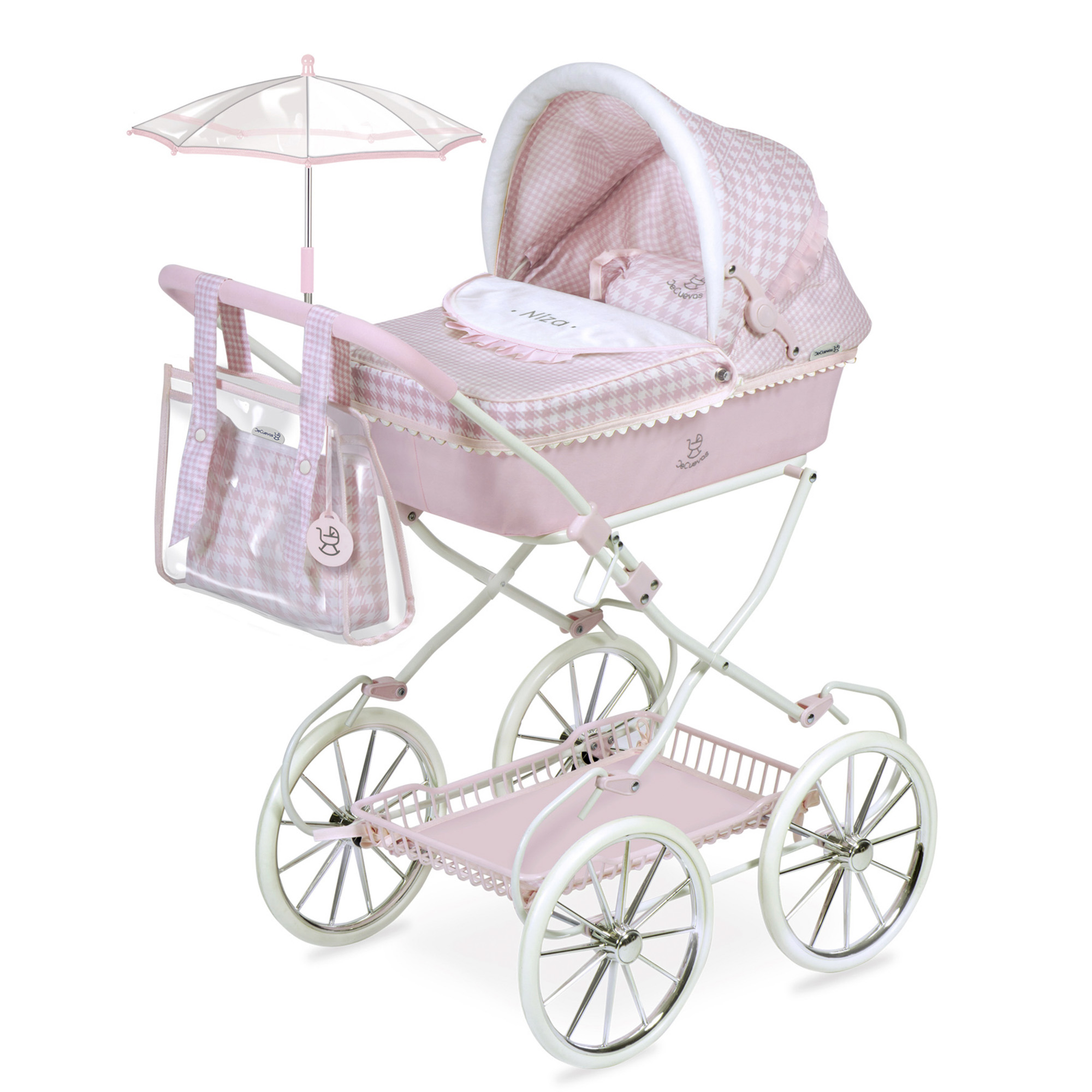 Коляска-люлька для кукол DeCuevas Toys 81046 - фото 1