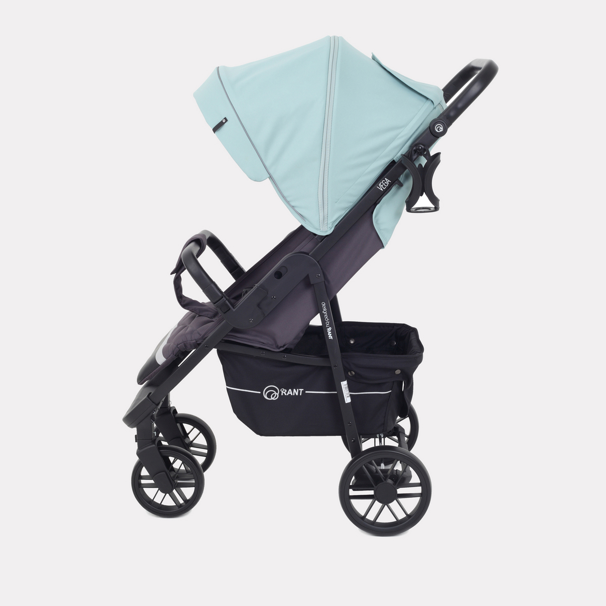 Коляска прогулочная Rant голубой - фото 14
