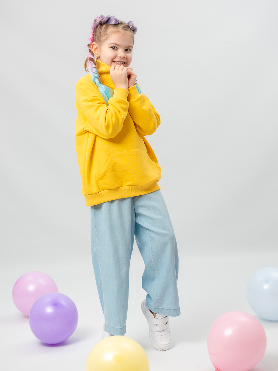 Свитшот MiloTa ТФ04/желтый - фото 8