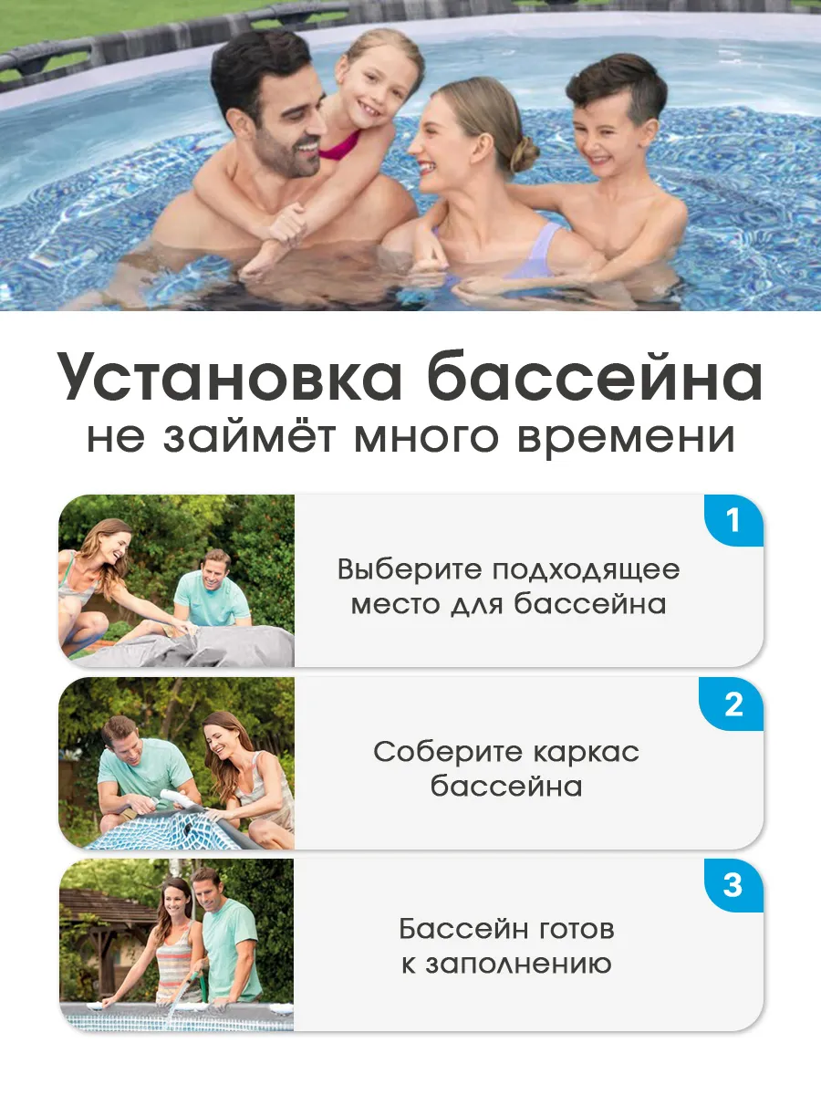 Бассейн Bestway Круглый - фото 2
