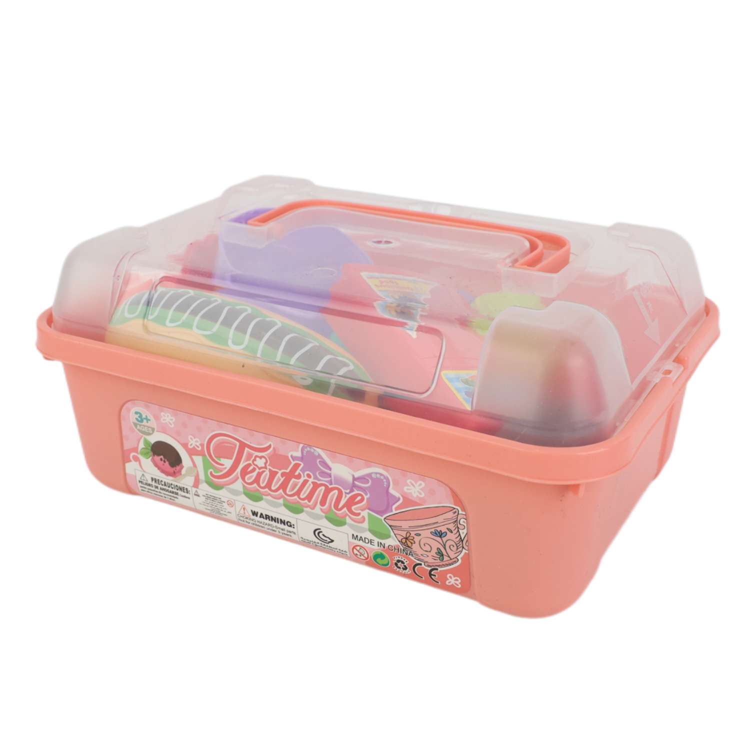 Игрушка . холодильник, микроволновка, посуда, плита, продукты - фото 3