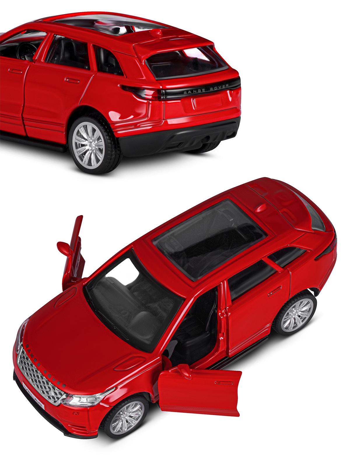 Внедорожник АВТОпанорама Land Rover Range Rover Velar 1:43 JB1200176 - фото 9