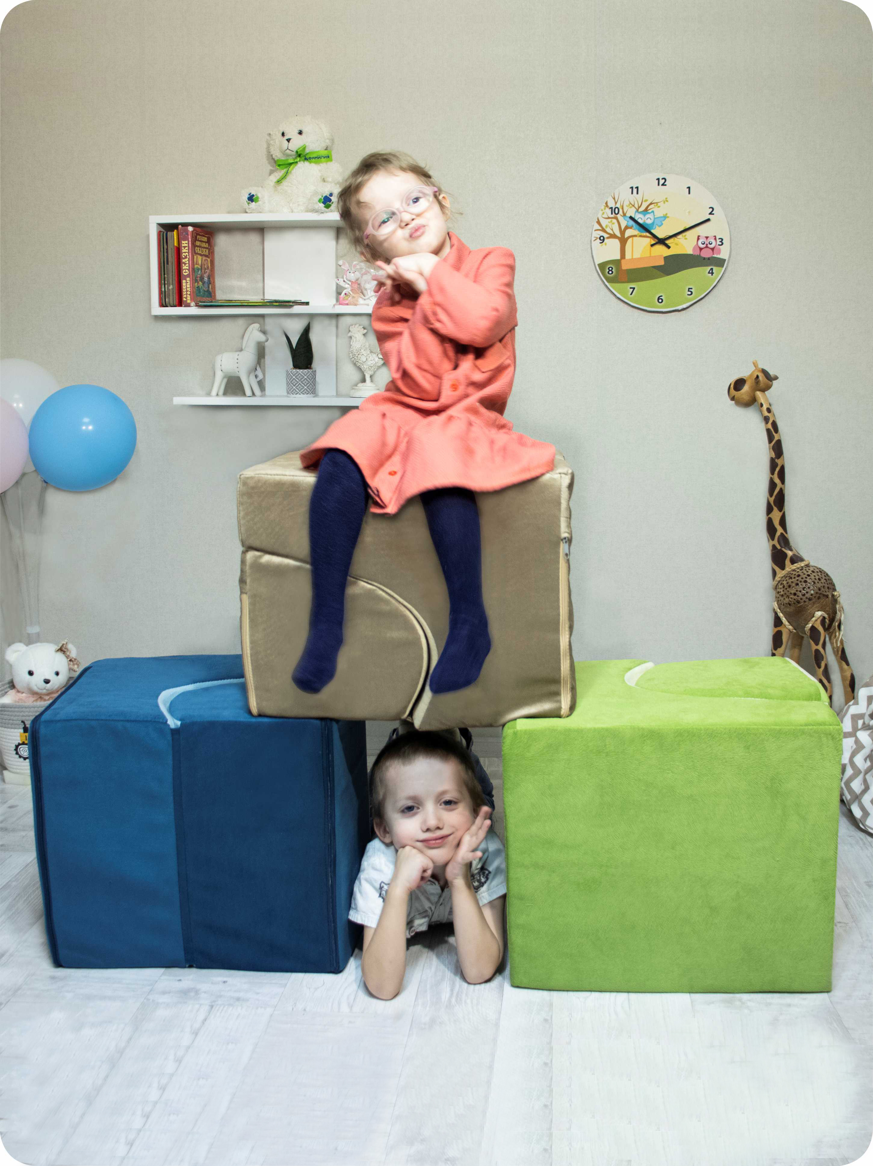 Пуфик Кипрей зеленый - фото 7