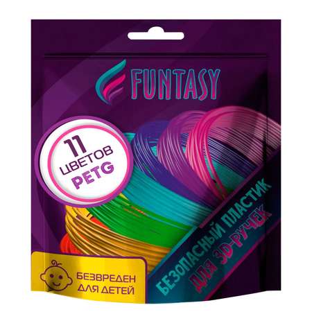 Пластик Funtasy 11 цветов