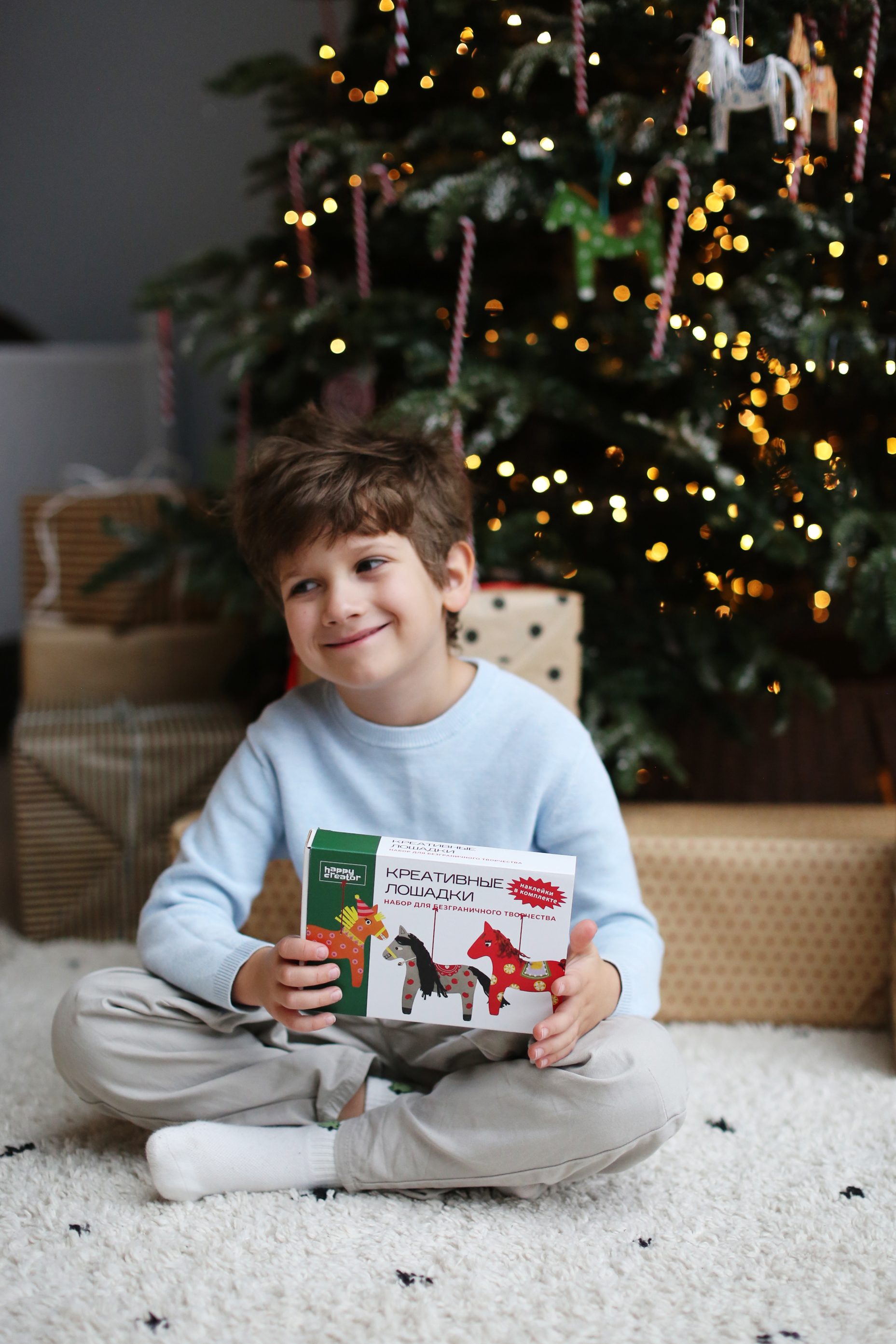 Набор для творчества HappyLine аппликация игрушки "Креативные лошадки" - фото 5