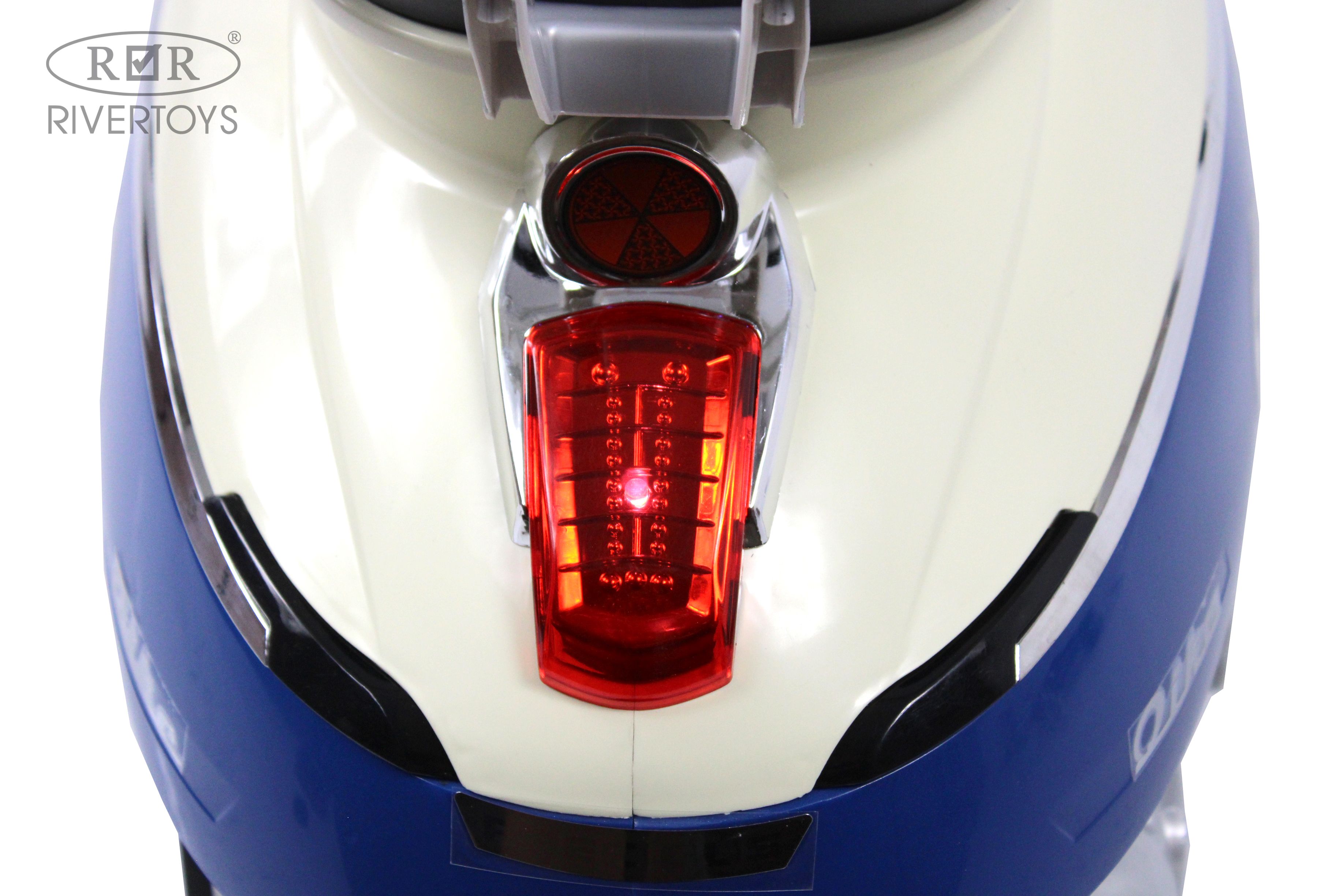 Электромобиль RIVERTOYS Z222ZZ-BLUE - фото 4
