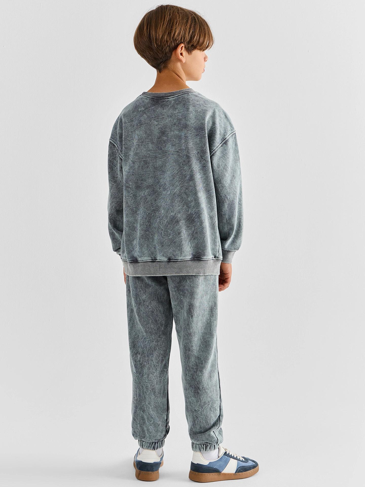 Костюм Mark Formelle (Марк Формэль) 393326/ACID WASH графит +печать - фото 2