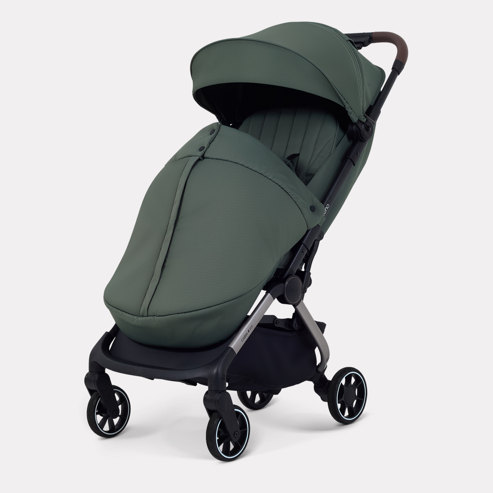 Коляска прогулочная Rant Zeno зеленый - фото 2