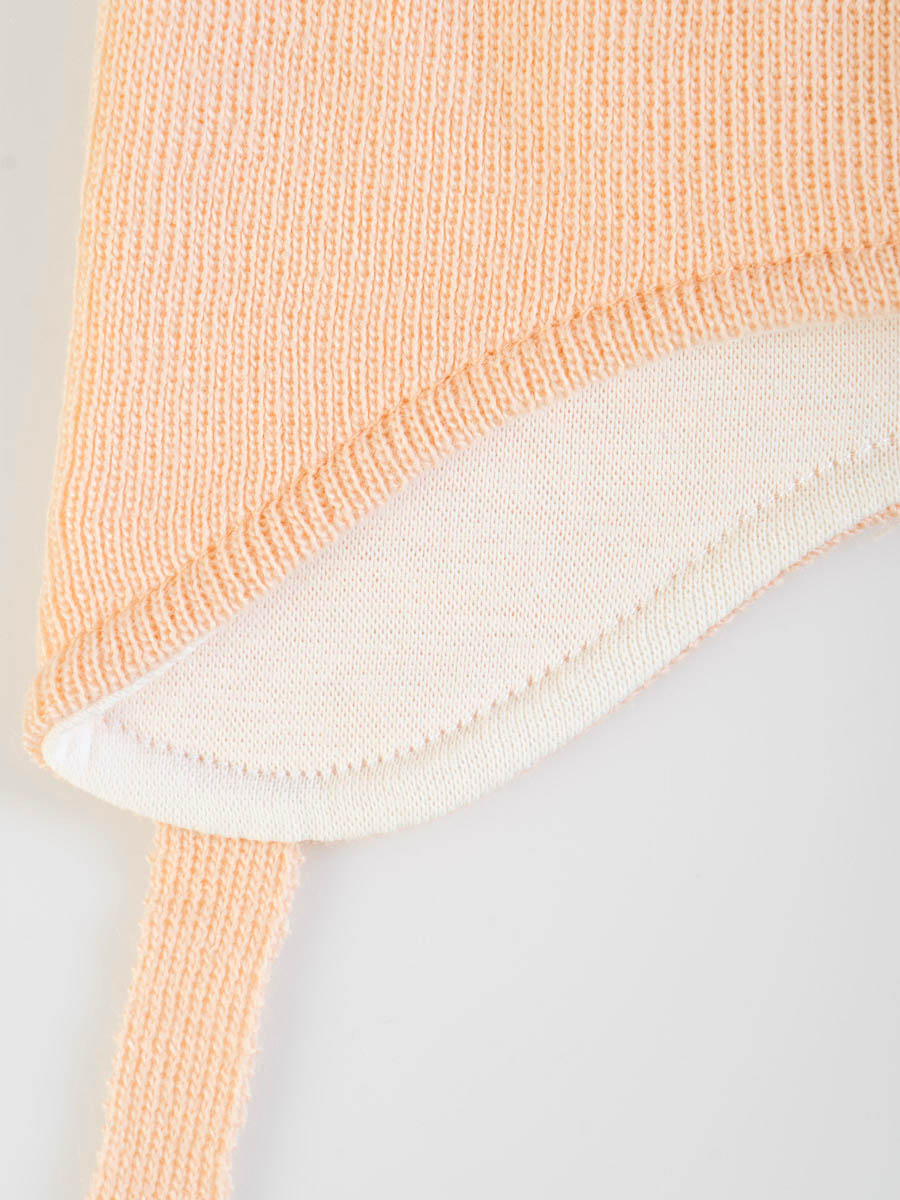 Шапка и снуд ПриКиндер U-Sp22529 Цвет: Светло-персиковый - фото 11