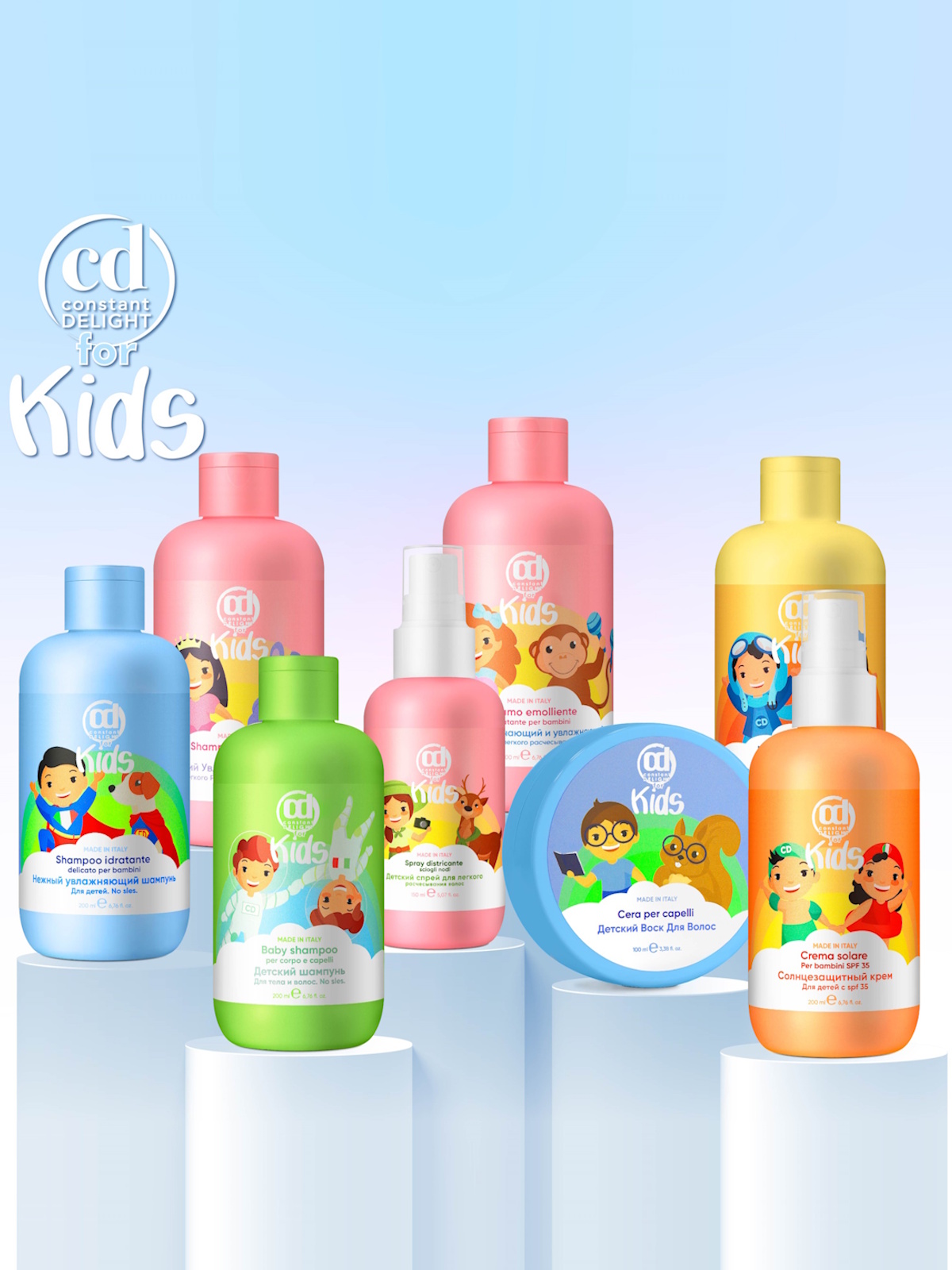 Воск для укладки волос Constant Delight детский For kids средней фиксации 100 мл - фото 6