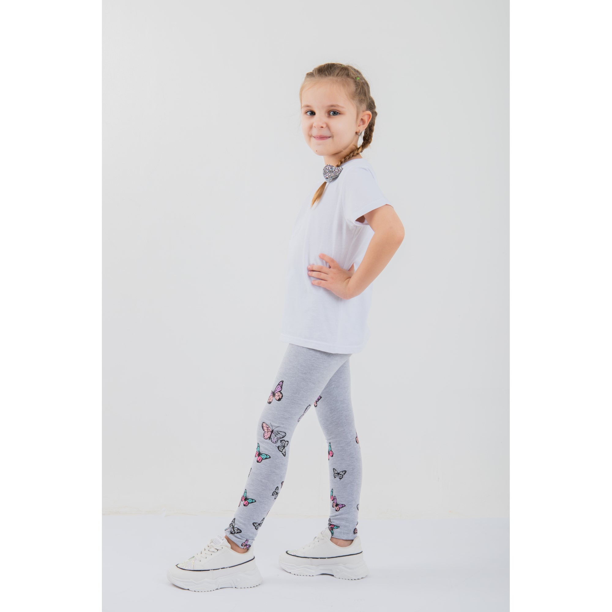 Леггинсы LELO kids LELO-403 seriymelanj - фото 4