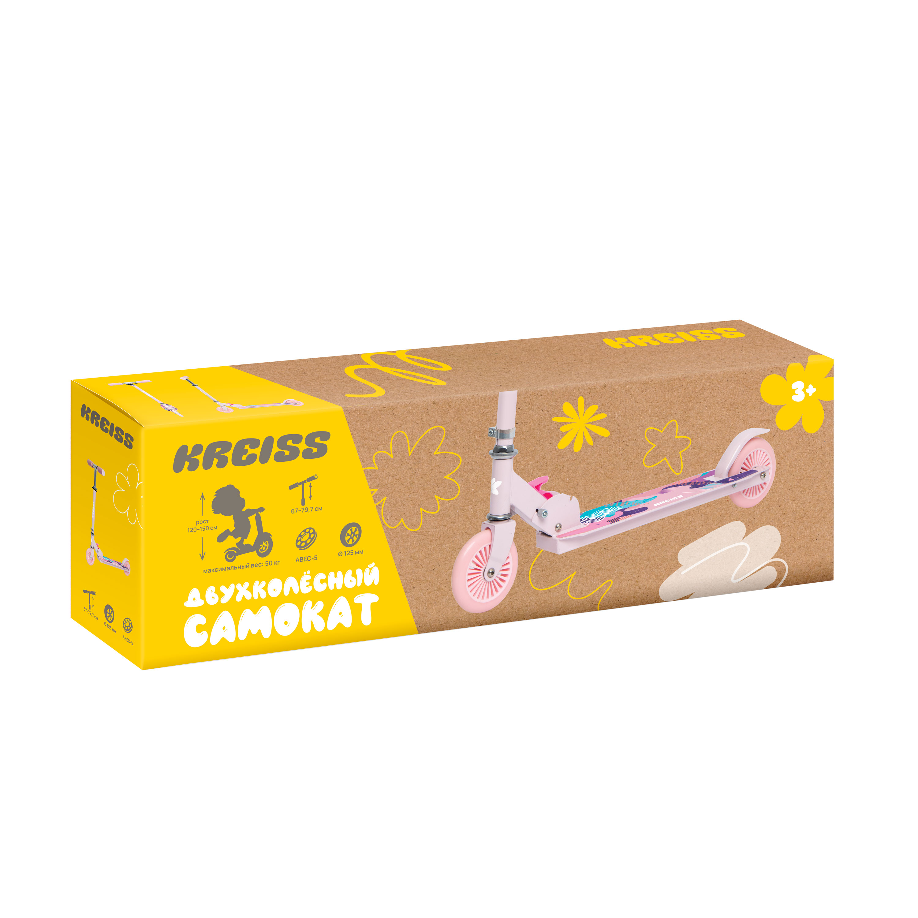 Самокат Kreiss двухколесный - фото 21
