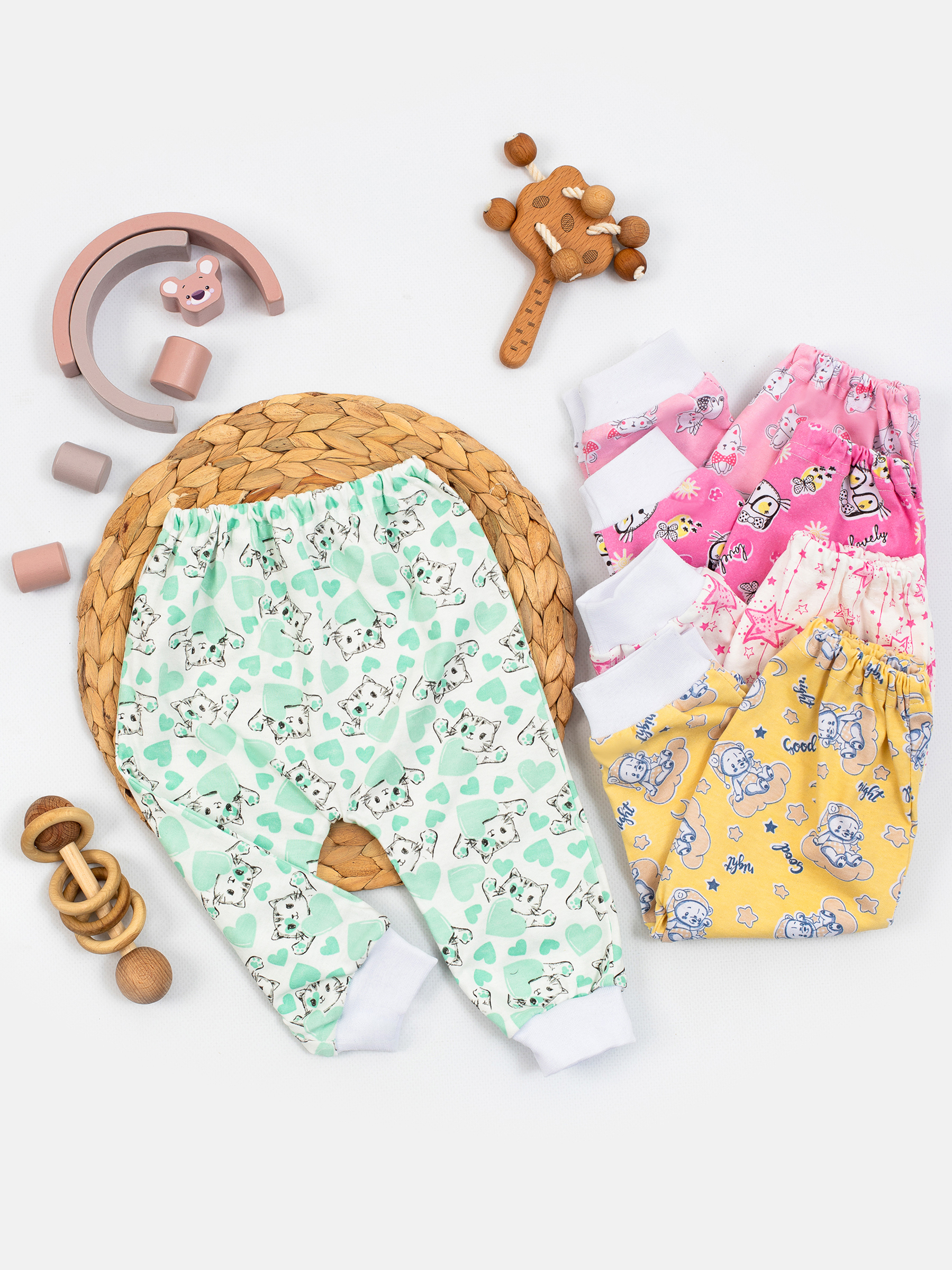 Штанишки 5 шт IVANOVO KIDS ПМ-001длядевочек - фото 7