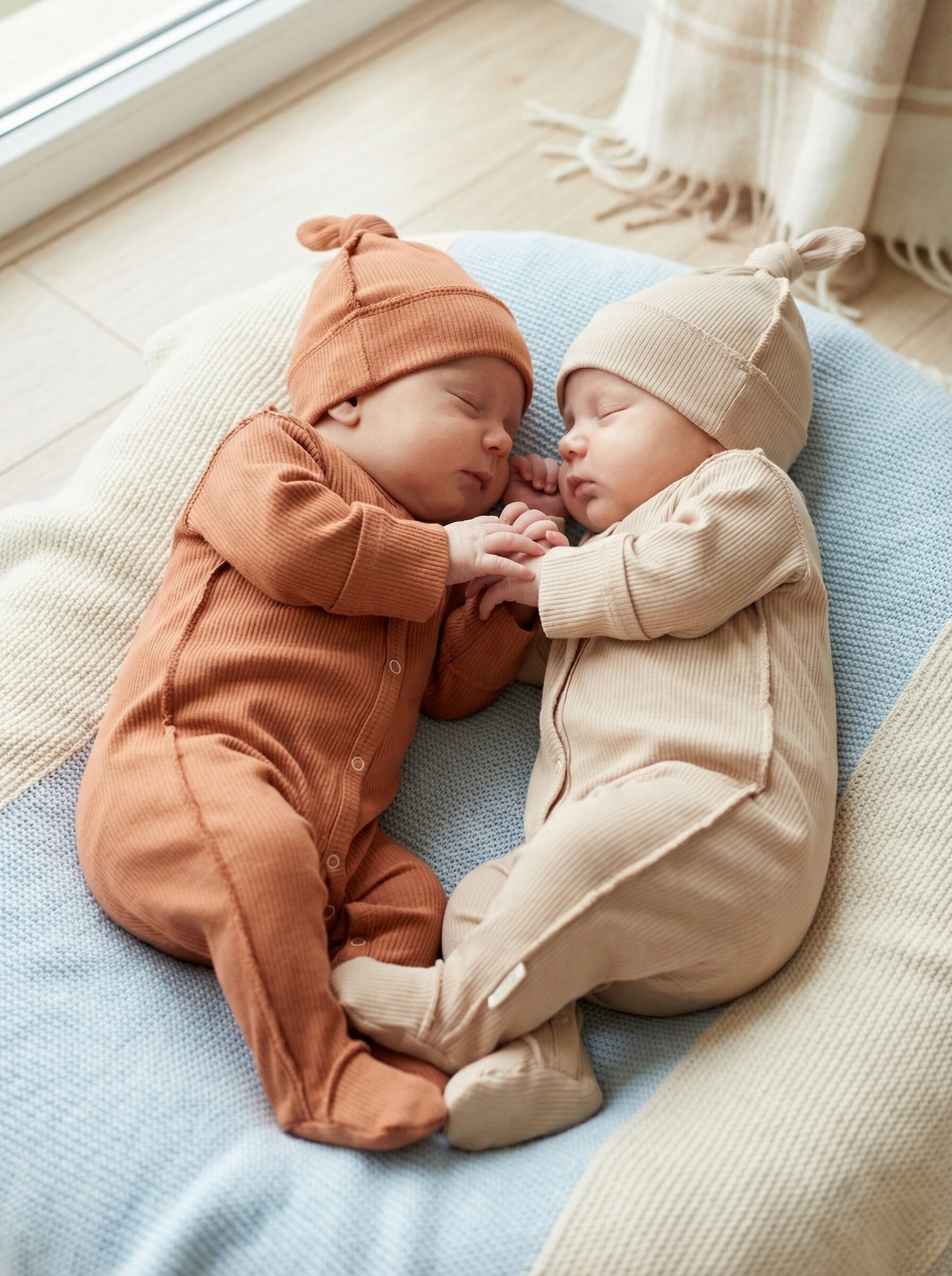 Комбинезон 2 шт Milkymania 1097 песочный-терракот - фото 1