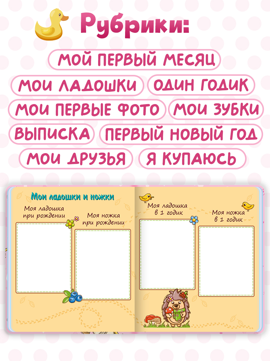 Фотоальбом Проф-Пресс Наша доченька - фото 3