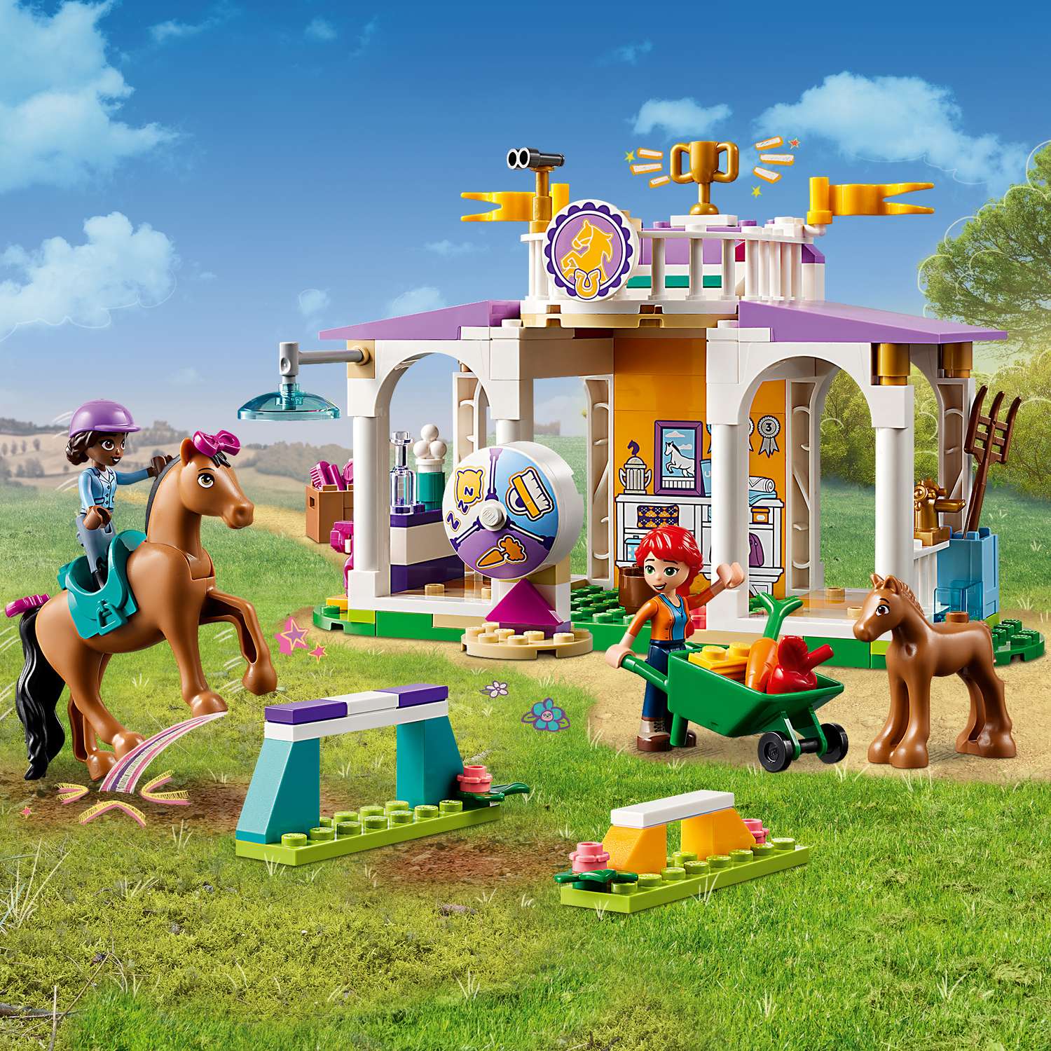 Конструктор LEGO Friends Horse Training блочный - фото 8