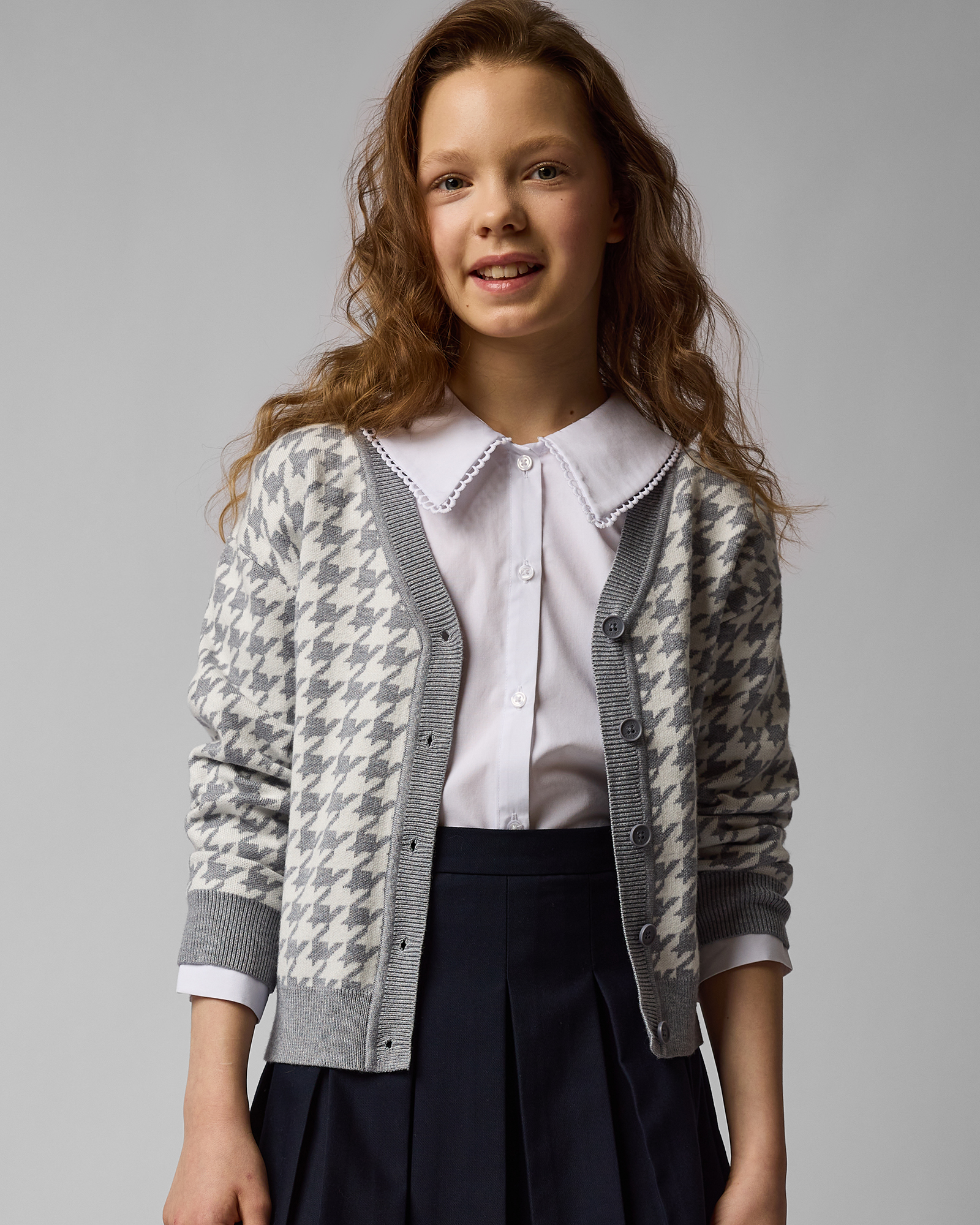 Кардиган Futurino School B24FS2-43tg-LG - фото 1