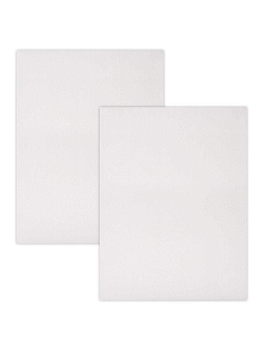 Холст для рисования Brauberg на подрамнике 60х80 см грунтованный 100% хлопок набор 2 штуки - фото 4